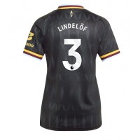 Aston Villa Victor Lindelof #3 Vieraspaita Naiset 2026-27 Lyhythihainen